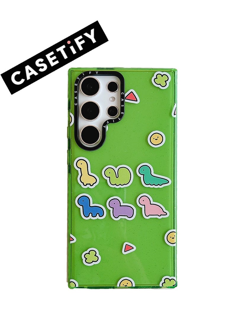Casetify Samsung Galaxy S24 Ultra Case - 'Dino Pals' - Playful Dinosaur Series - Image 1
