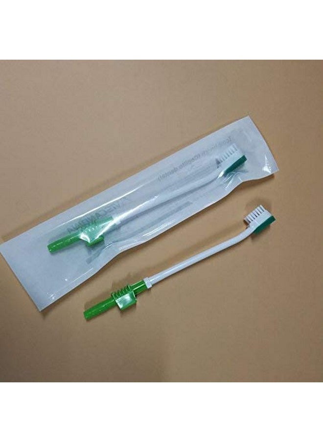 MUNKCARE - MUNKCARE Disposable Suction Swab Toothbrush Head of Green (pack of 20) - Image 1