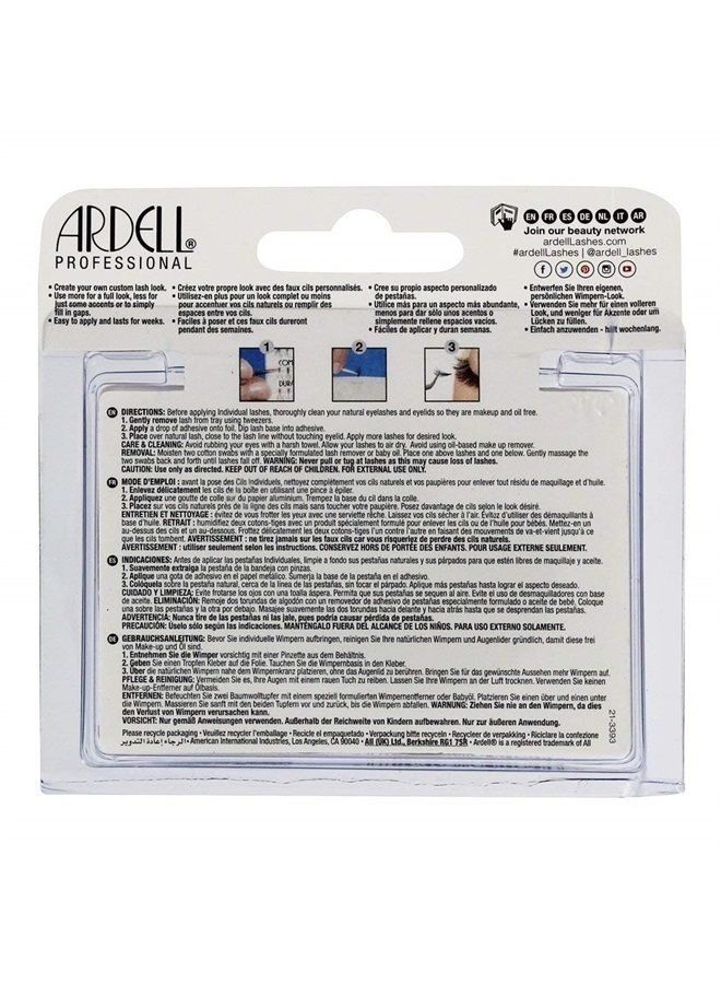 ARDELL Duralash Naturals Flare Medium Black (56 Lashes) (2 Pack)