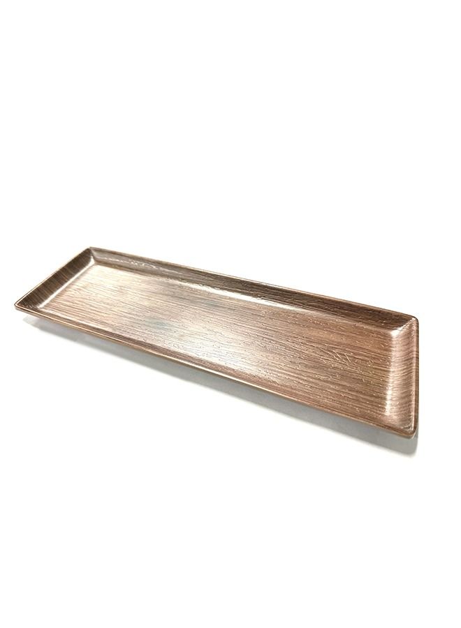 Ilsa Oak Wooden Finish Premium Quality - Serving Plate - Serving Dishes - Tray - Wood Platter 30x10Cm - Made in Italy - Image 1