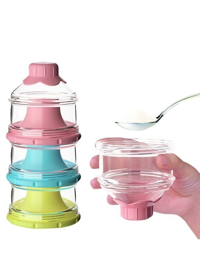 Generic - 3 Layer Formula Dispenser Portable Milk Powder 110ML - Image 1