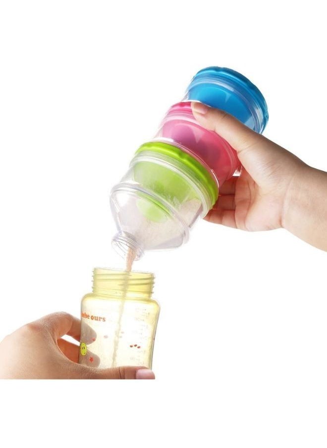 Generic - 3 Layer Formula Dispenser Portable Milk Powder 110ML - Image 1