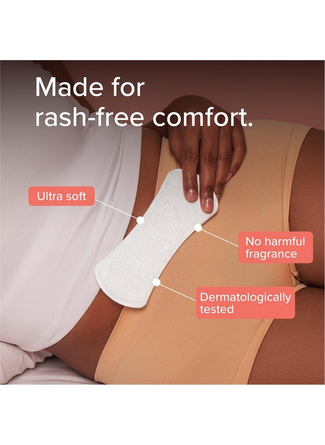 Daily Use Panty Liners For Women | Ultra-Soft & Breathable | Pack Of 48,160Mm | Ideal For Intercourse Discharge, Urinary Incontinence, Tampon & Cup Backup, Non-Period Spotting, & Light Leaks | Keeps Underwear Fresh & Spotless | Thin, Comfortable, & Secure Fit