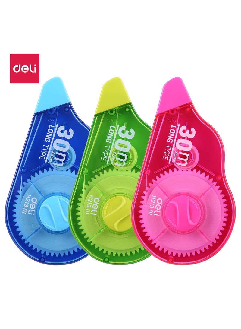 Deli EH21301 Correction Tape 5mm脳30m 鈥?ideal for school, office, and daily use - Image 1