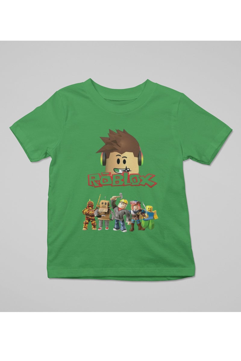 ZOOM تي شيرت مغامرة ألعاب روبلوكس للأطفال