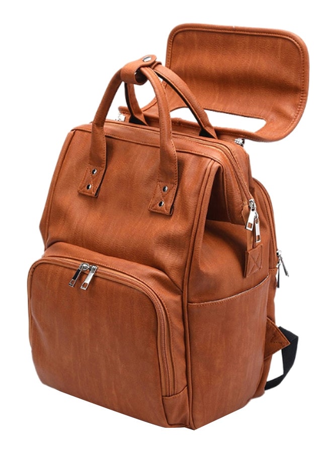 High-quality Material Durable Lightweight and Portable Size Travel Baby Diaper Backpack With Changing Pad - Image 2