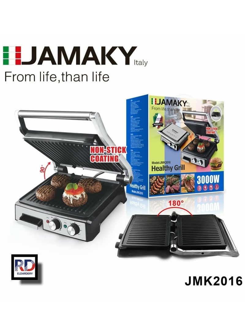 JMK Sandwich Maker Grill and Healthy Grill 3000 Watt JMK  - Image 1