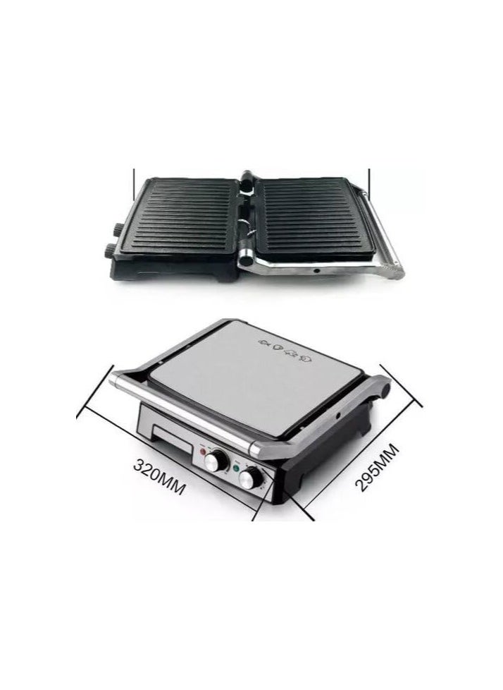 JMK Sandwich Maker Grill and Healthy Grill 3000 Watt JMK  - Image 3