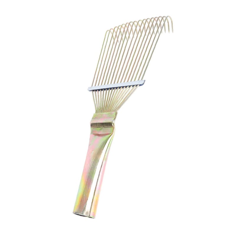 Horse Grooming Brush 2PCS Metal Comb for Cattle Sheep Shedding Hair Remover and Massaging Tool - Image 4
