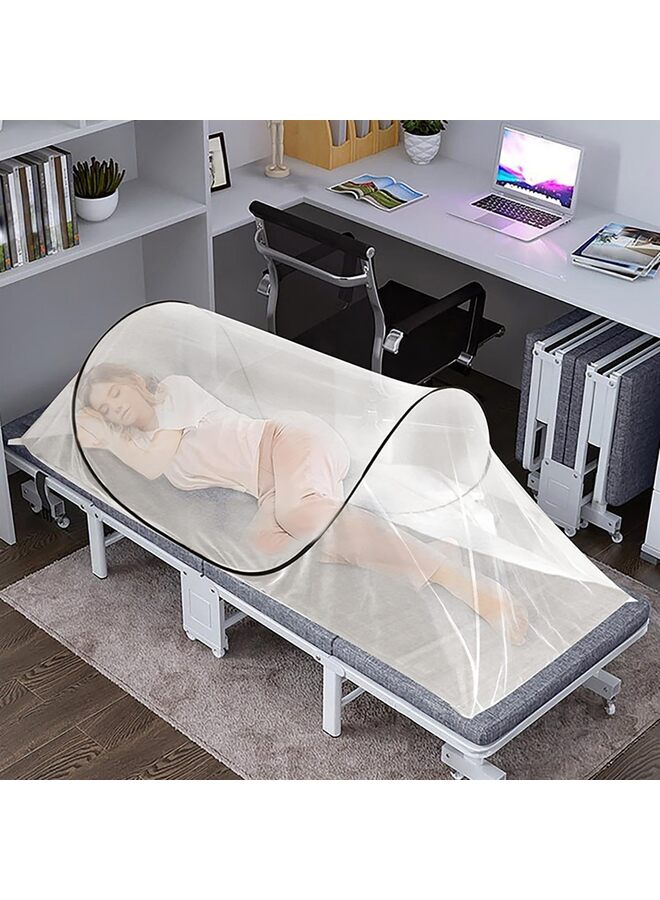 73Hours Mosquito Net - Adjustable Bed Canopy, Portable Pop-up, Collapsible Travel Net for Single Beds - Image 4