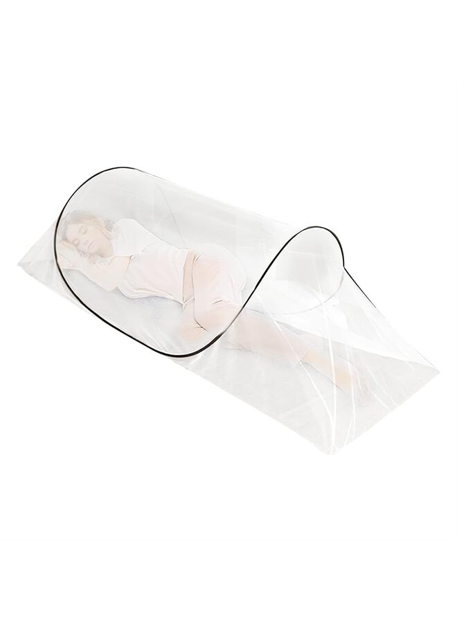 73Hours Mosquito Net - Adjustable Bed Canopy, Portable Pop-up, Collapsible Travel Net for Single Beds - Image 1