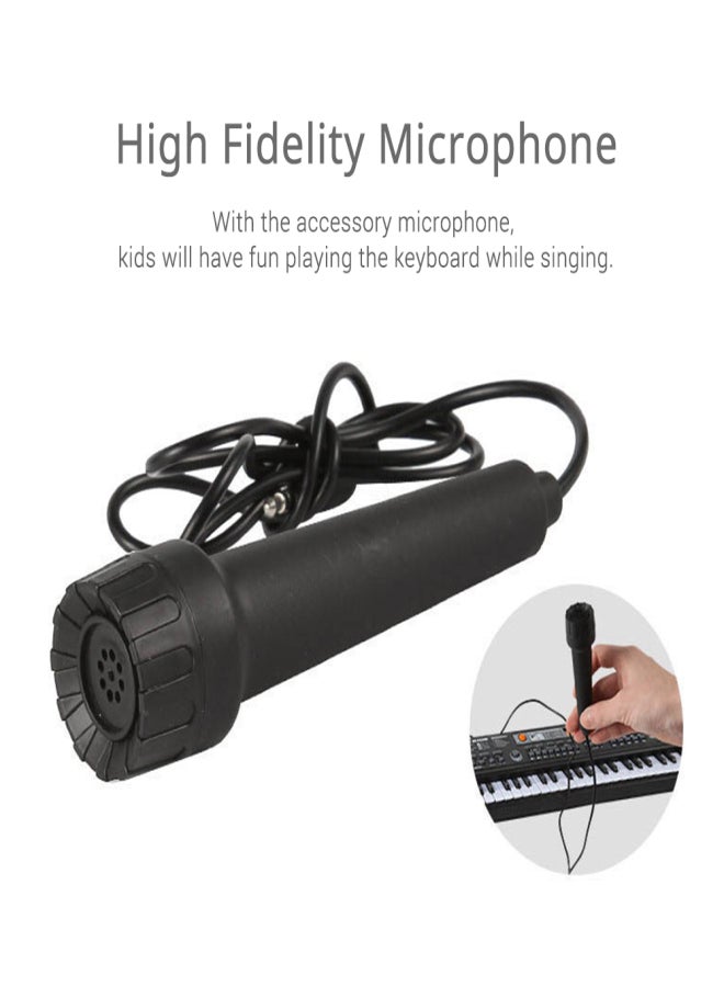 61 Keys Electronic Organ USB Digital Keyboard Piano Musical Instrument Kids Toy with Microphone  - Image 5