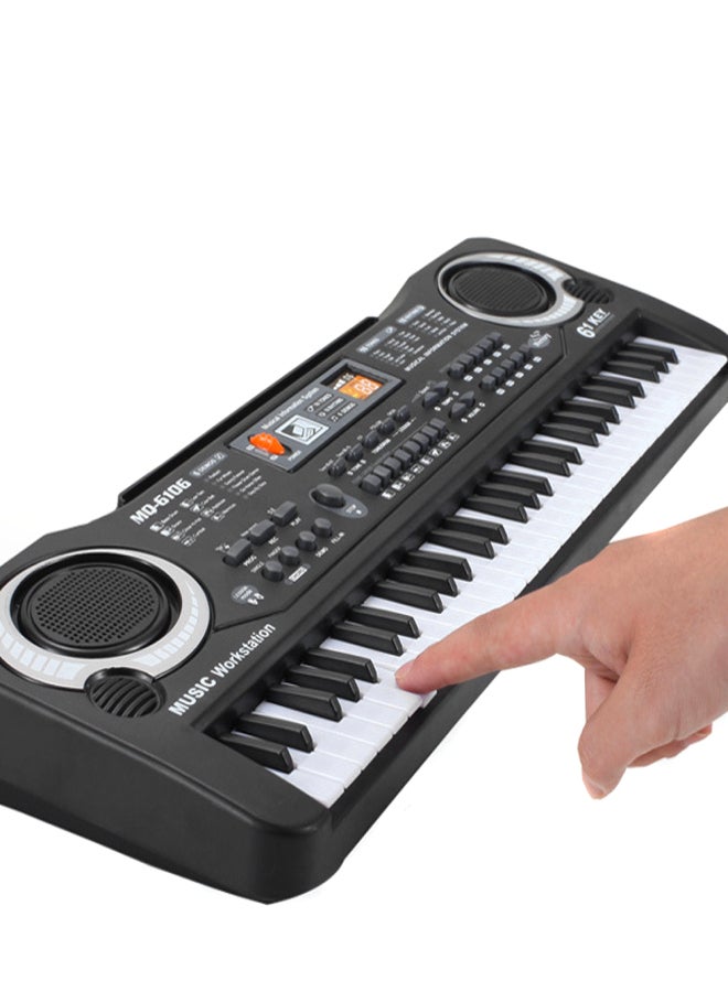 61 Keys Electronic Organ USB Digital Keyboard Piano Musical Instrument Kids Toy with Microphone  - Image 3