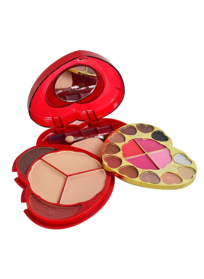 Adbeni New Makeup Kit For Women | 15 Eye Shadow, 4 Lip Color, 2 Blusher, 3 Compact, 1 Mirror,1 Puff | Easy-to-Blend - Image 1