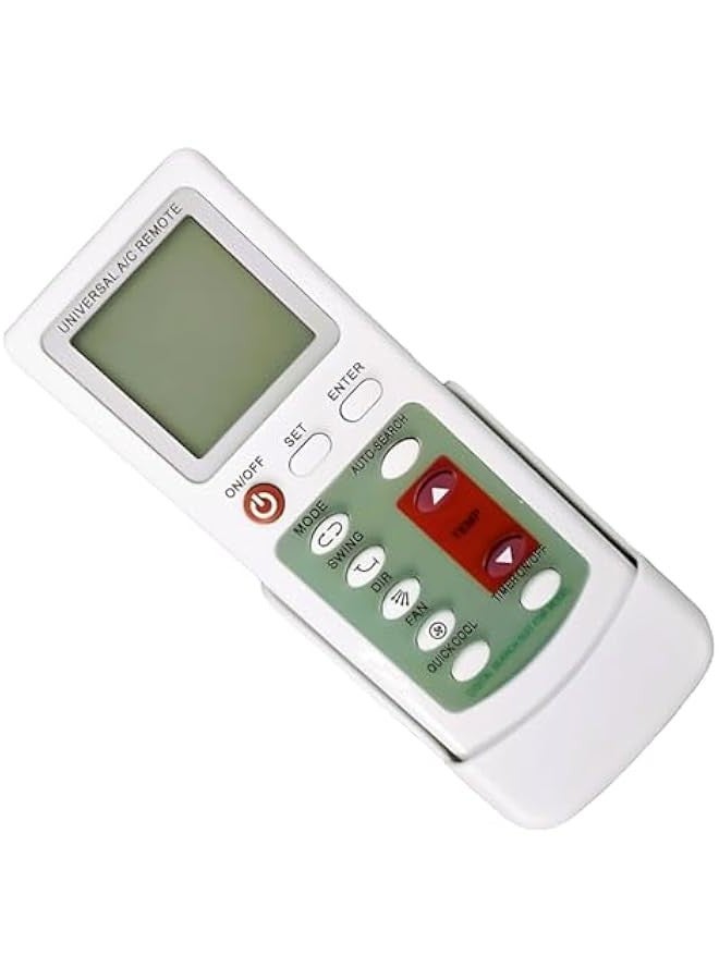 بيوينتي جهاز تحكم عن بعد عالمي لمكيف الهواء KT-109 II، سهل الإعداد، جهاز تحكم عن بعد لتكييف الهواء، لمكيف هواء، ابيض - Image 3