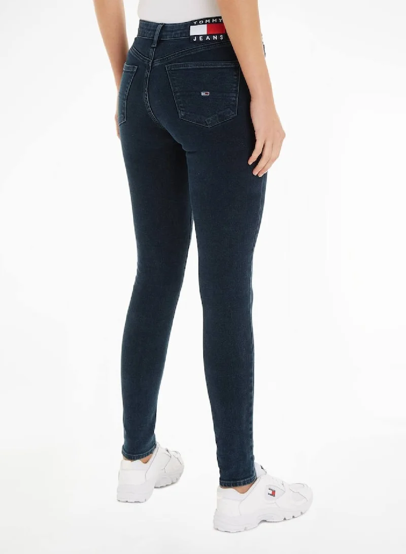 TOMMY JEANS Nora Mid Rise Skinny Jeans