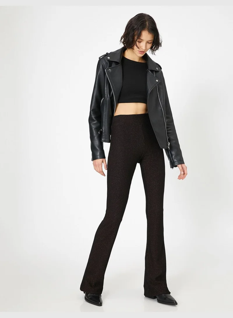 KOTON Flare Trousers