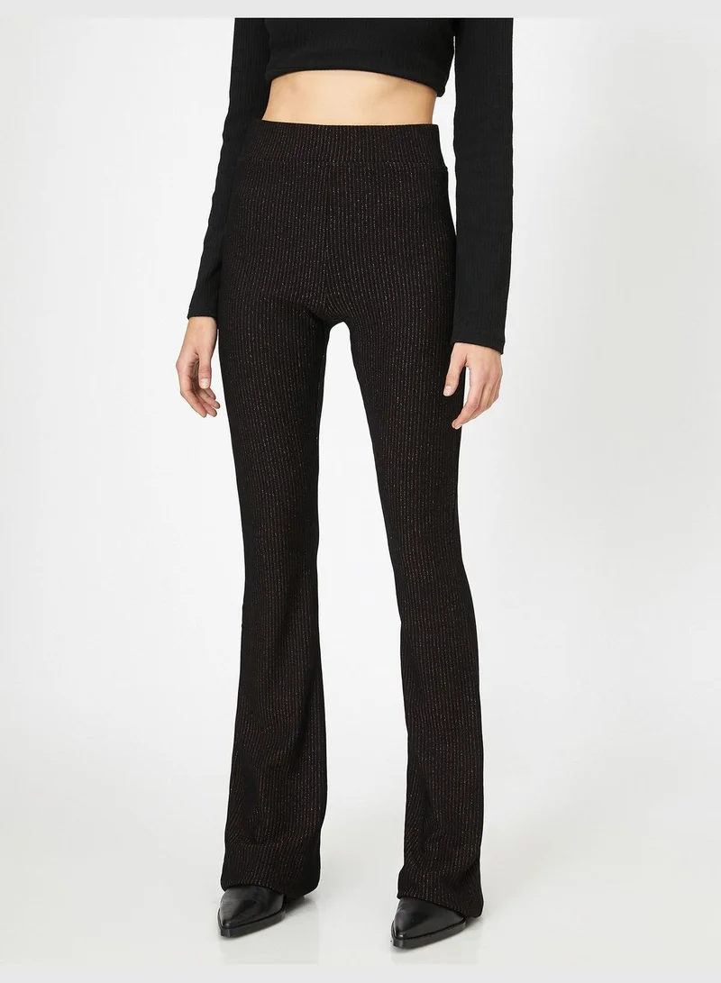 KOTON Flare Trousers