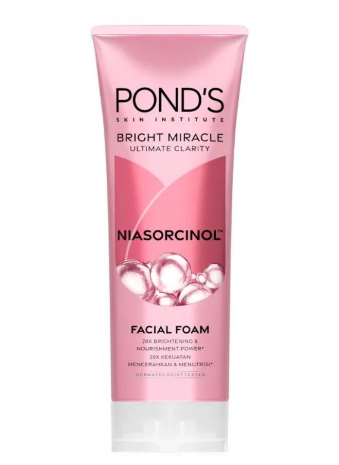 Pond's - Bright Miracle Ultimate Clarity Niasorcinol Facial Foam 100g - Image 1