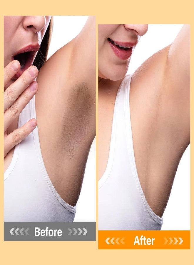 MOSRROU Underarm Detox Scrub for Armpit Detox with Turmeric Vitamin C Armpit Scrub for Odor Control Exfoliating dark underarms Deep Cleanse Dark Spots Even Skin Tone Moisturizes Women Men Whole Body - Image 5