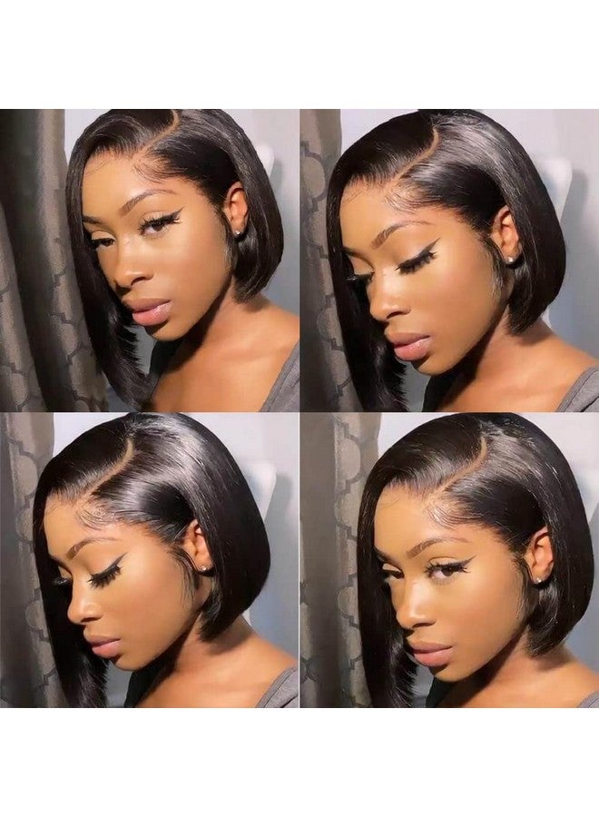 يوكوفيك باروكة شعر بشري من UCUVIC، مقاس 13×4 بوصة، مقدمة من الدانتيل عالي الدقة، باروكة شعر بشري بدون غراء، شعر بشري منتزع مسبقًا، كثافة 180%، 10 بوصات - Image 5