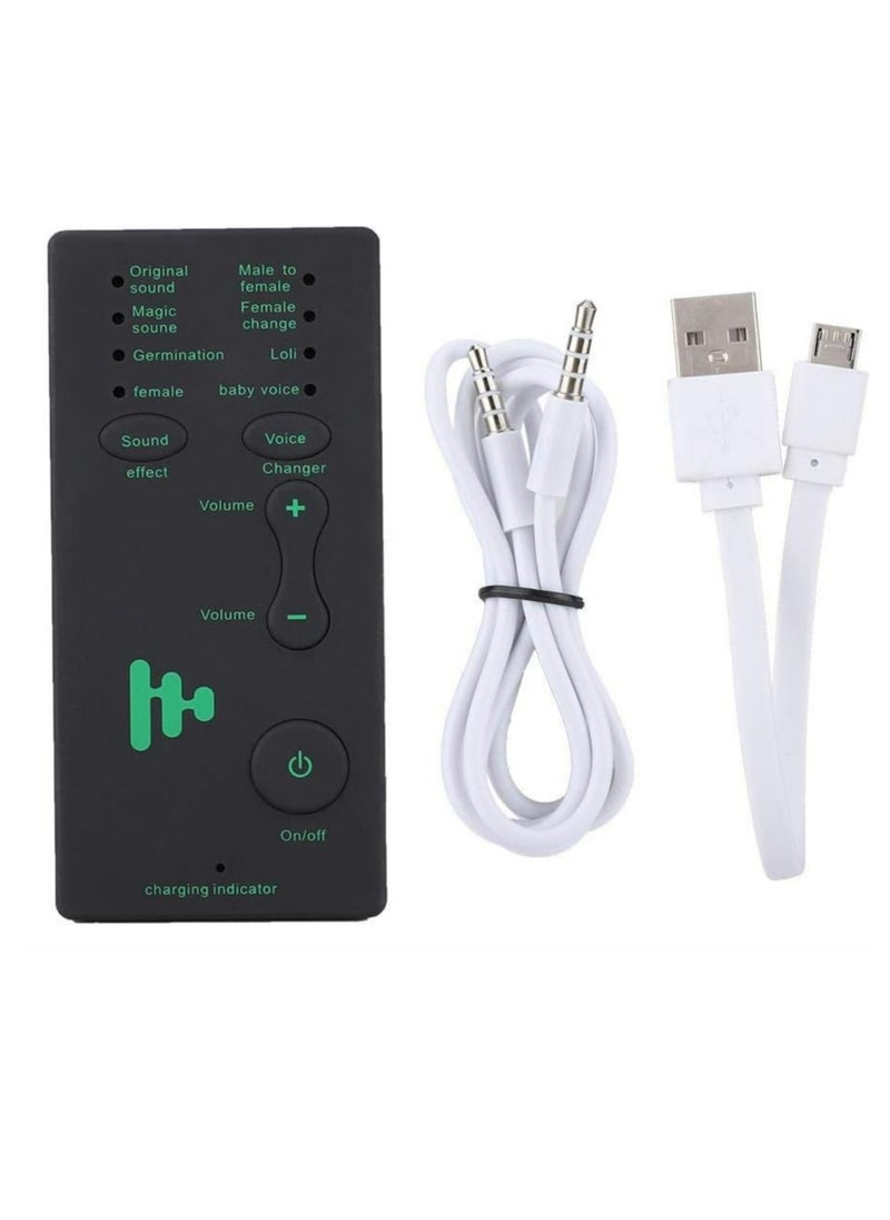 Generic Voice Changer for Xbox One Portable Microphone Sound Effect Live Broadcast Voice Disguiser for Mobile Phone PC Laptops Xbox One Games  - Image 1
