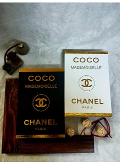 Set of 2 Chanel Black&white&gold Set Decorative Book Box Set - pzsku/Z72D50032815A7A114BADZ/45/_/1725613455/6c97cc16-0343-4073-8034-bbdbf8c683f6