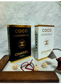 Set of 2 Chanel Black&white&gold Set Decorative Book Box Set - pzsku/Z72D50032815A7A114BADZ/45/_/1725613457/6c1b9ca8-9f06-48c9-845b-71099500ca3e