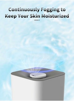 DUKASOU 5L Humidifiers for Bedroom Large Room & Essential Oil Diffuser, Ultrasonic Top Fill Cool Mist Humidifiers for Baby, with Timer and Night Light, Smart Humidistat Control, Quiet, White  - Image 5