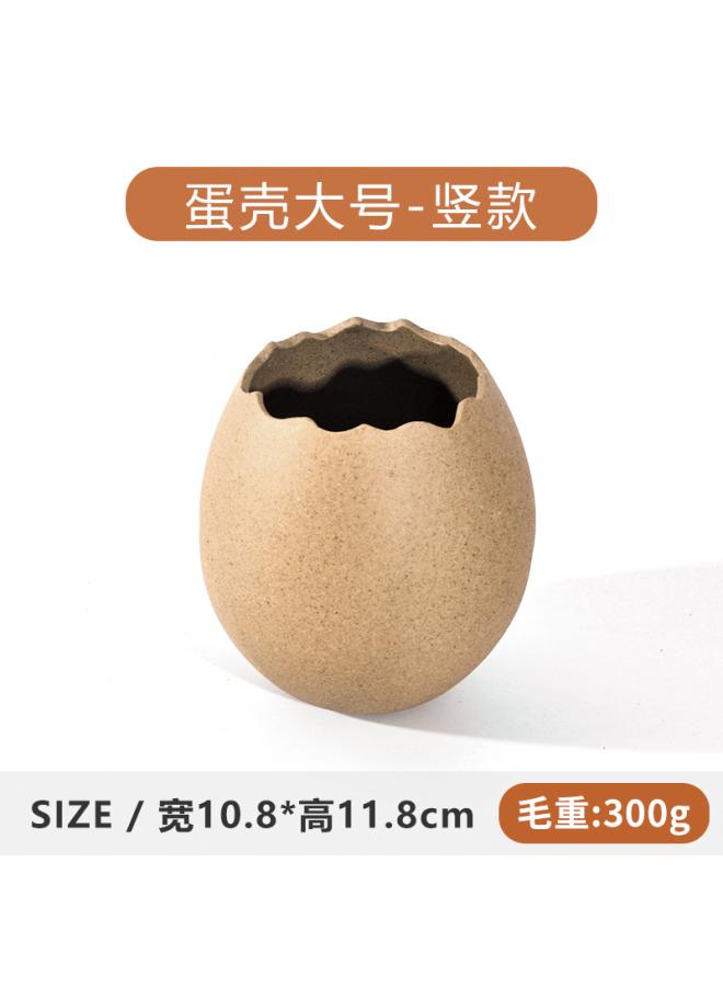 Creative Bird's Nest Broken Egg Shell Bowl Ostrich Egg Birthday Internet Red Restaurant Easter Dessert Special Tableware Plate 