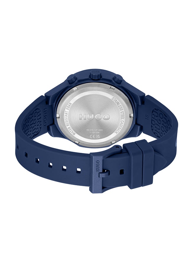 HUGO BOSS HUGO BOSS WATCH ROUND ANALOG MEN'S BLUE CASE WATCH - 1530404 - Image 3