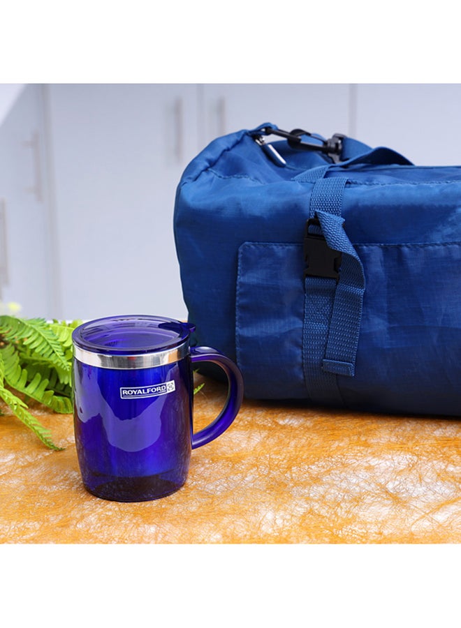 Royalford Double Wall Travel Mug 400Ml Ss Inner Pot Hot Cold Assorted Colour - Image 4