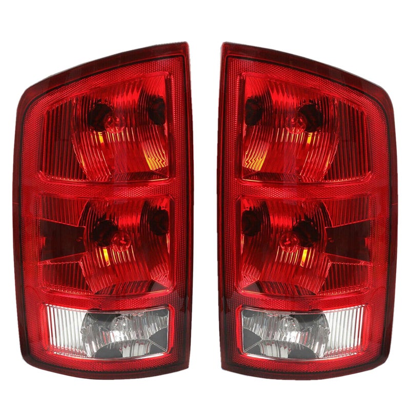 MOCW Tail Light Assembly Compatible with Dodge RAM 20022006 1500 for Dodge RAM 20032006 2500 3500 Replaces CH2800147 55077347AF CH2801147 55077348AF Bulbs Included 1 Pair