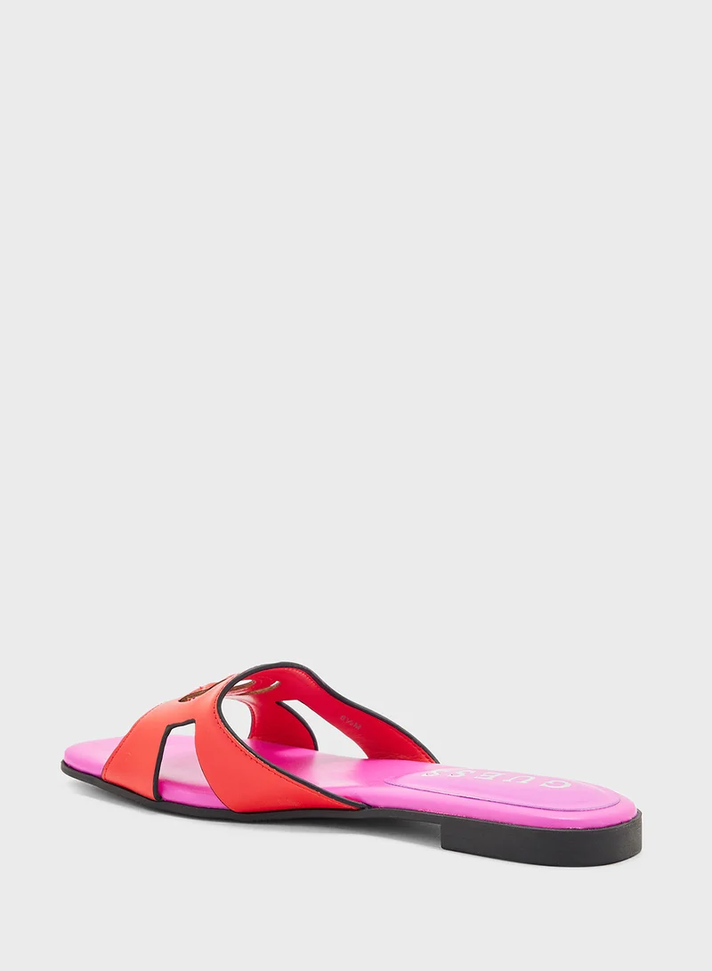 جس Ciella Casual Flat Sandals