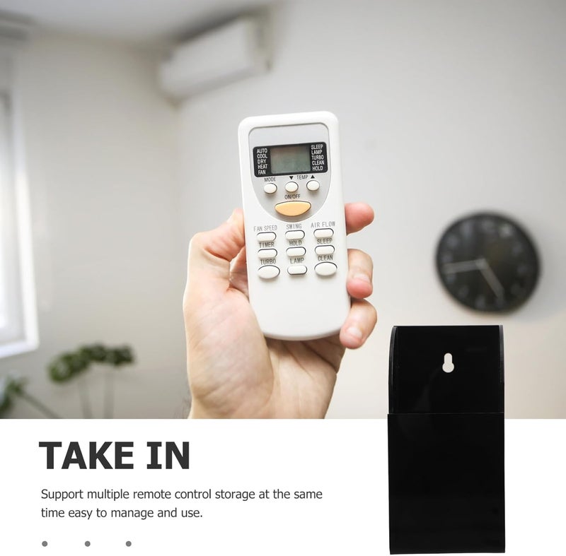 Storage transit efficiency build Wall Remote Storage Holder, Acrylic Remote Holder Wall Mount, Black, 5.59 x 2.83 x 1.65 Inch, Space-Saving Organizer for TV and Remotes Repeated use resistant selected material Medium weight Multi-demand compliant quality All user affordable trusted quality Changing environment compatible Odor free color Global versatile design Long term heavy use compatible Wide use compliant quality Post-order arranged dispatch All user friendly build Labor saving optimized design Batch consistent craftsmanship Multi-price design picks Different assemble options Modern look Multi-use qualified quality Cross-material combo compatible Big & small space compatible Ready goods scheduled ship All need matching options Versatile application Multi-use well-engineered build Global trendy simple build - Image 4