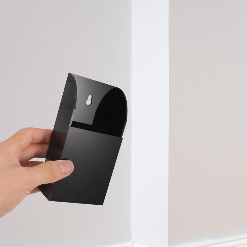Storage transit efficiency build Wall Remote Storage Holder, Acrylic Remote Holder Wall Mount, Black, 5.59 x 2.83 x 1.65 Inch, Space-Saving Organizer for TV and Remotes Repeated use resistant selected material Medium weight Multi-demand compliant quality All user affordable trusted quality Changing environment compatible Odor free color Global versatile design Long term heavy use compatible Wide use compliant quality Post-order arranged dispatch All user friendly build Labor saving optimized design Batch consistent craftsmanship Multi-price design picks Different assemble options Modern look Multi-use qualified quality Cross-material combo compatible Big & small space compatible Ready goods scheduled ship All need matching options Versatile application Multi-use well-engineered build Global trendy simple build - Image 5