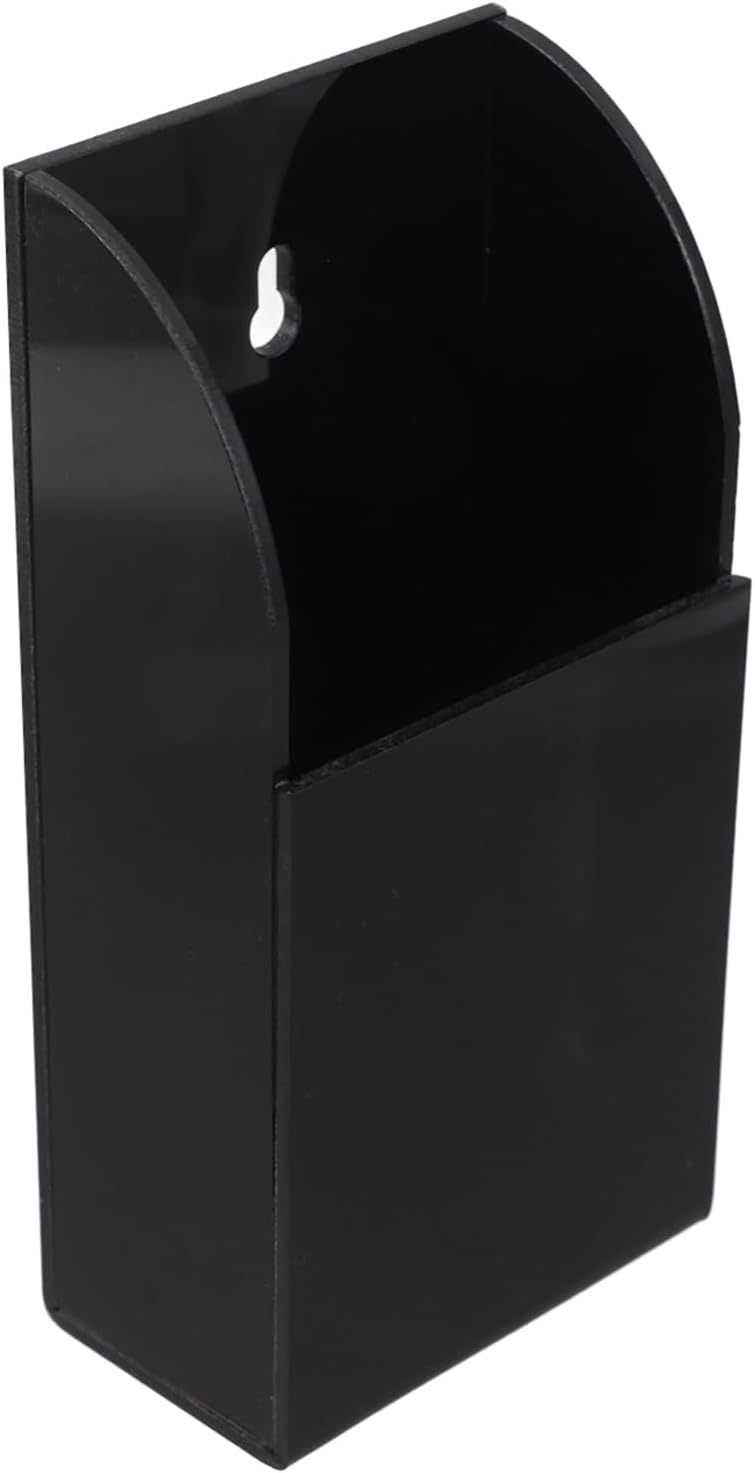 Storage transit efficiency build Wall Remote Storage Holder, Acrylic Remote Holder Wall Mount, Black, 5.59 x 2.83 x 1.65 Inch, Space-Saving Organizer for TV and Remotes Repeated use resistant selected material Medium weight Multi-demand compliant quality All user affordable trusted quality Changing environment compatible Odor free color Global versatile design Long term heavy use compatible Wide use compliant quality Post-order arranged dispatch All user friendly build Labor saving optimized design Batch consistent craftsmanship Multi-price design picks Different assemble options Modern look Multi-use qualified quality Cross-material combo compatible Big & small space compatible Ready goods scheduled ship All need matching options Versatile application Multi-use well-engineered build Global trendy simple build - Image 1
