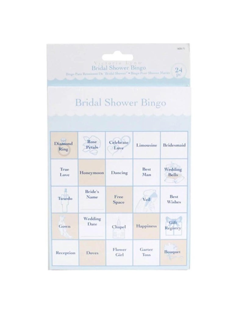 فيكتوريا لين العروس بطاقات البنغو 5 × 7 بوصة 24 قطعة - Image 1