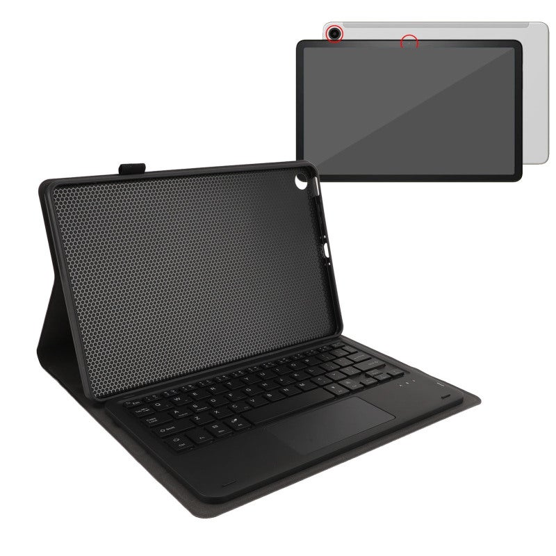 Detachable BT Keyboard Protective Case: 11.0 Inch 7 Color Backlit Rechargeable - 3 Multi Angle Grooves Magnetic Keyboard Case for Fire Maximum 11 (13th Generation 2023) Tablet Users - Image 2