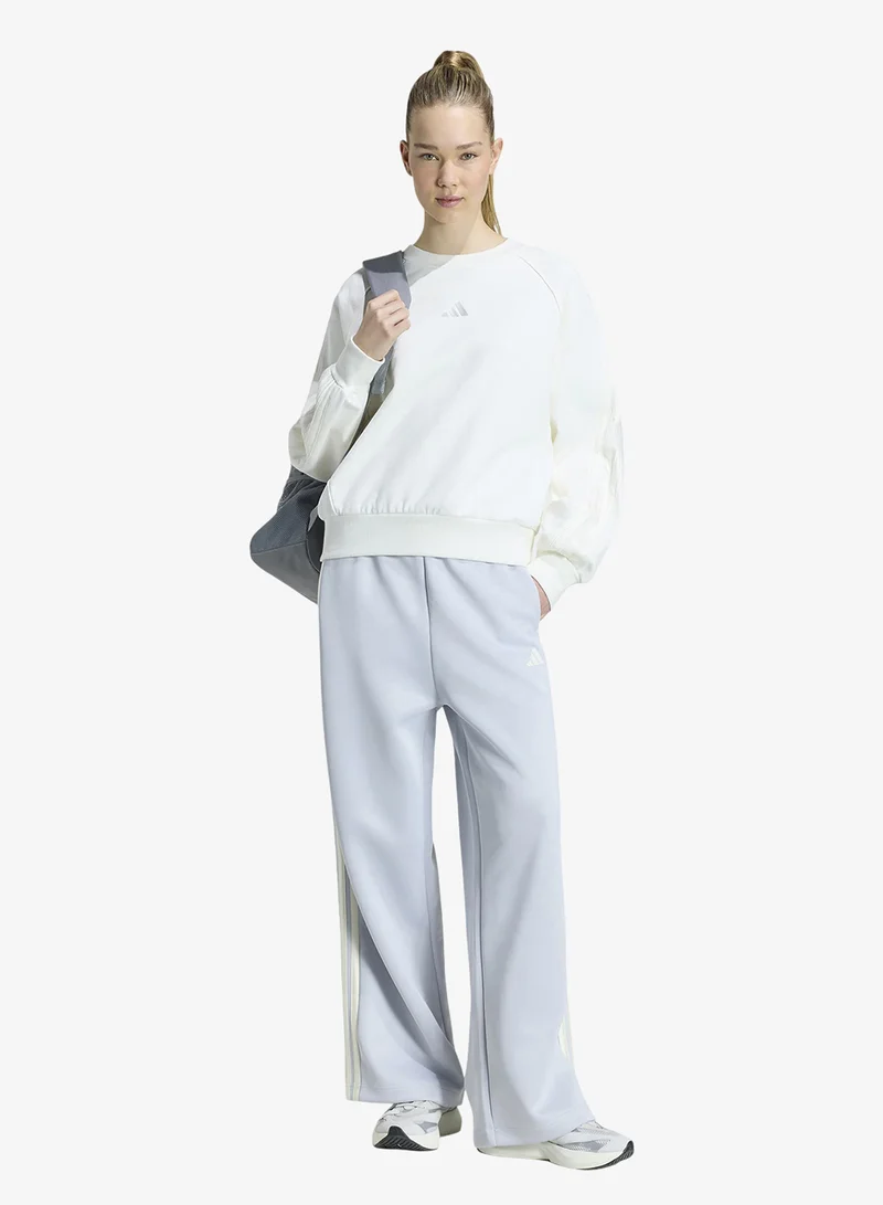 Adidas OWHITE/OWHITE 3-Stripes Sweatshirt for Women | Best Price UAE