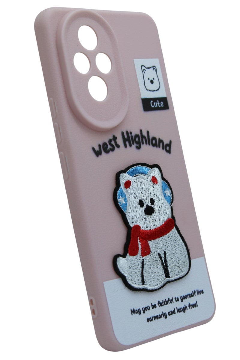 CFS C.F.S Plastic Back Cover With Cute Design For Honor 200 - Multicolour - Image 2