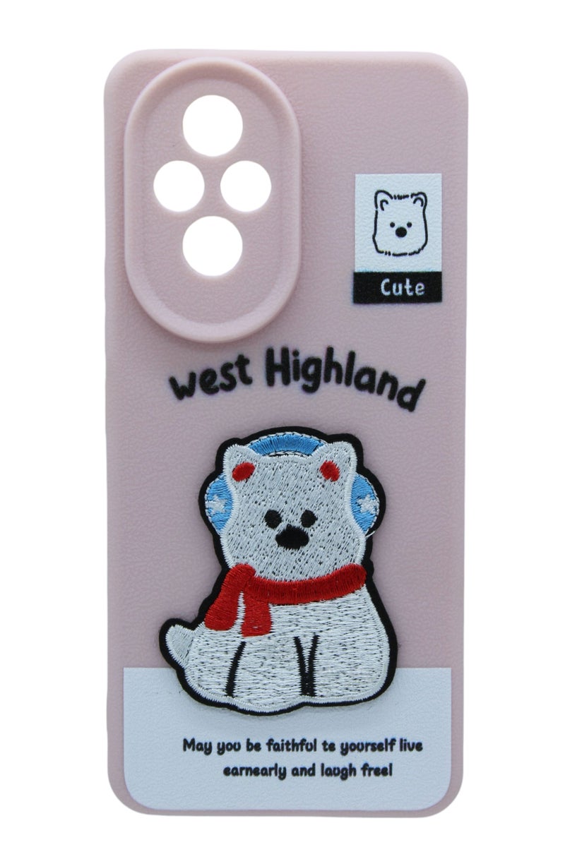CFS C.F.S Plastic Back Cover With Cute Design For Honor 200 - Multicolour - Image 1