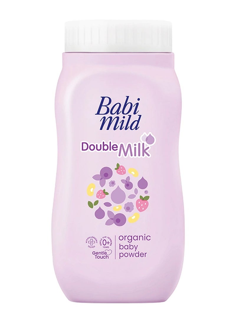 Baby Mild Natural Baby Powder with Double Milk for Extra Care 45g