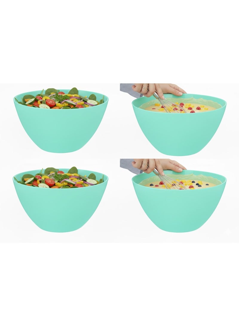 favilla 4-liter plastic dough mixer bowl - Code 342 - Turquoise color - Image 4