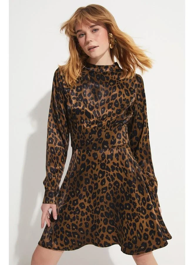 JUNE Animal Print Dress
