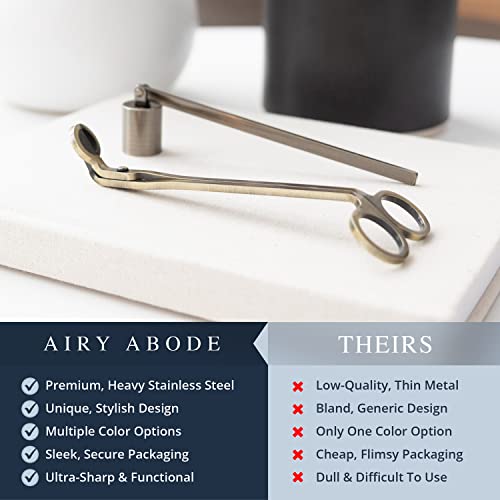 Airy Abode Candle Wick Trimmer and Candle Snuffer Accessory Set – Pick Your Color - Image 3