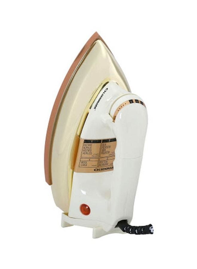 Olsenmark Electric Iron 1200W 1200 W OMDI1501 White/Beige - Image 3