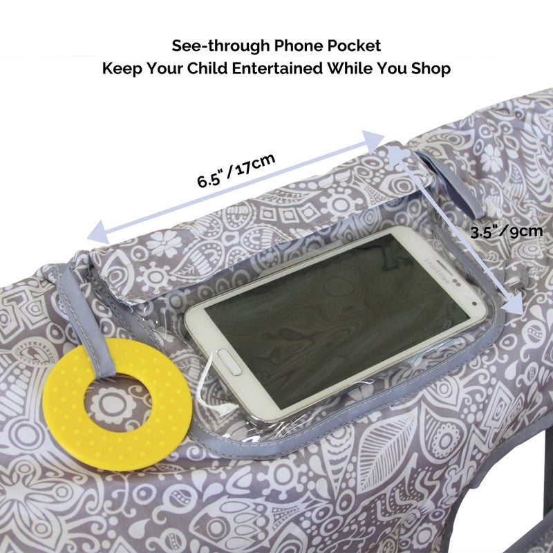 Suessie Shopping Cart Cover and High Chair Cover, Sweet Dreams - Image 5