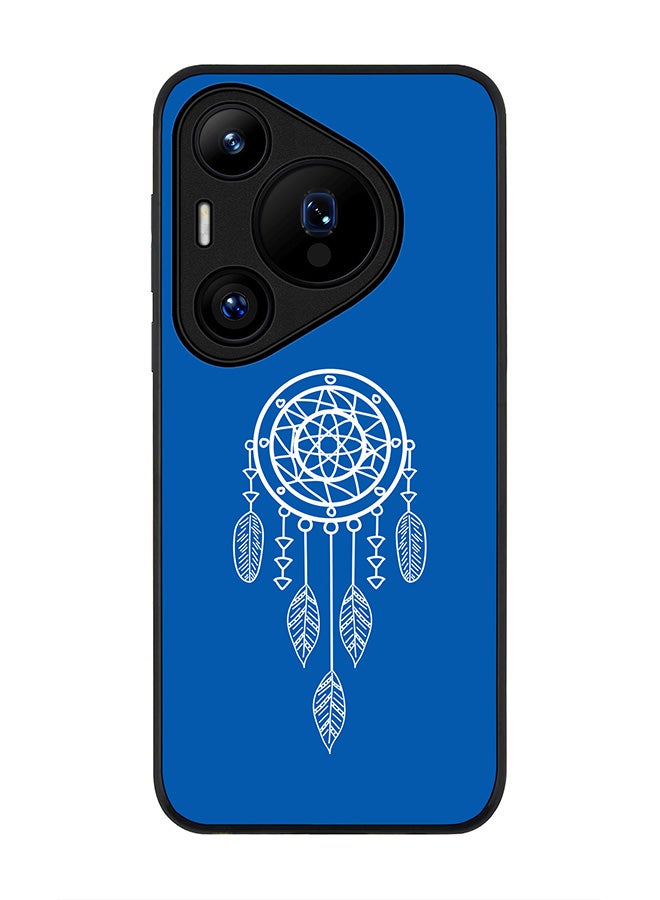 Stylizedd Rugged Black edge case for Huawei Pura 70, Slim fit Soft Case Flexible Rubber Edges Anti Drop TPU Gel Thin Cover -  Dream Catcher - Image 1