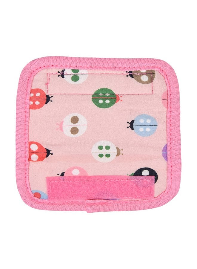 بوبيا سلسلة كلاب ليدي بيتل مع قبضة - وردي - مقاس M - Image 4